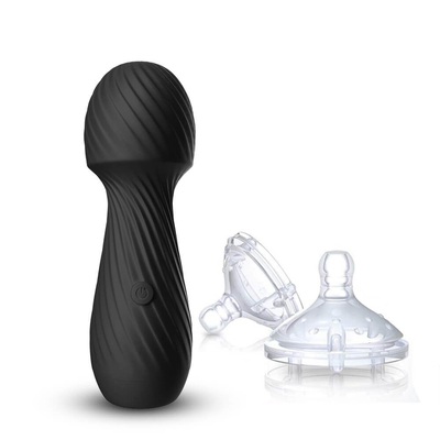 작은 가지고 다닐 수 있는 AV 막대 진동자 USB 재충전이 가능한 여성 클리토리스 젖꼭지 오르가즘