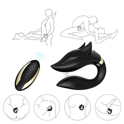 부부를 위한 리모콘 듀얼 모터 바디 마사지 질 자극물질 성 진동자