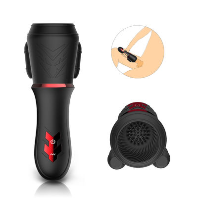 Men AV Wand - Glans Exercise Cup Vibrator masturbator Massager 10 주파수, 듀얼 모터