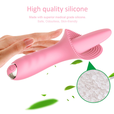 진동자를 핥는 여성 clitoral 발언