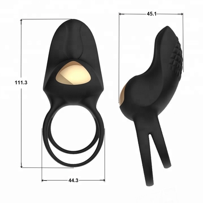 3.7V 111.7*45*45mm Ｇ스폿 꼭지는 성적 기구를 진동시키는 미친 발언을 울립니다