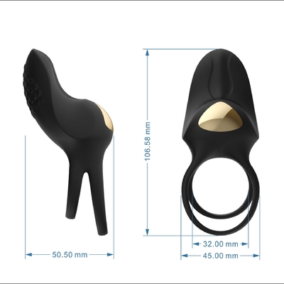 45*45mm 실리콘 남자 페니스 링 게이 페니스 벨소리 남자 수음동 성적 기구
