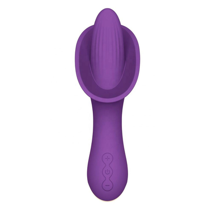 발언이 진동자 재충전이 가능한 Ｔ 마사지사 OEM ODM을 핥는 것을 느끼는 실제적 터치
