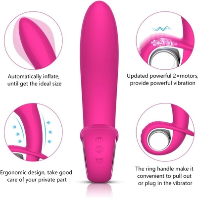 부풀게할 수 있는 항문 진동자 질 오르가즘 진동자 남성들 전립선 마사지사 버트 플러그