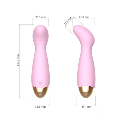 여성 재충전이 가능한 성인 성적 기구를 위한 음핵 질 남근 대용품 진동자