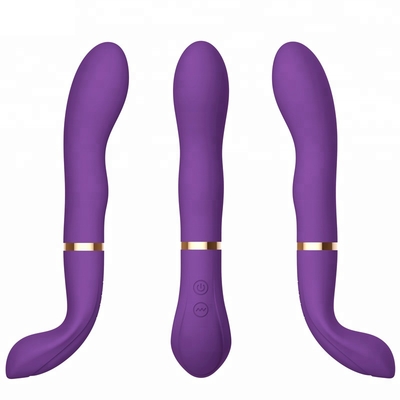 여성 USB 재충전이 가능한 항문부이고 질 진동자를 위한 초강대국 남근 대용품 진동자