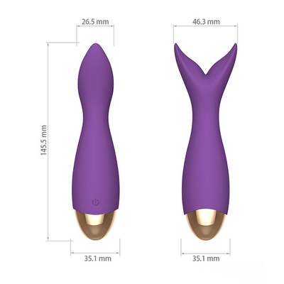 ODM USB 재충전이 가능한 음핵 진동자 Ｙ는 진동자 전기 막대 마사지사를 형성했습니다