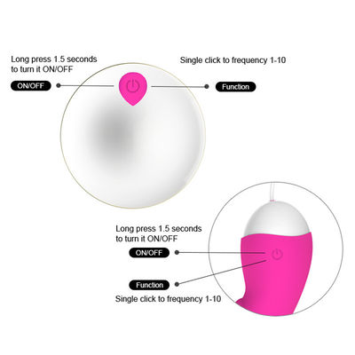 10 속도 무선 전신 작은 사랑 달걀 리모콘 총알 진동자 성적 기구