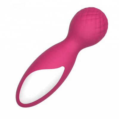 FDA 실리콘 빨간 4 인치 남근 대용품 신체 막대 마사지사 핑크색 무선 뒤 마사지사 IPX6