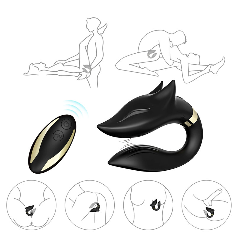 부부를 위한 리모콘 듀얼 모터 바디 마사지 질 자극물질 성 진동자