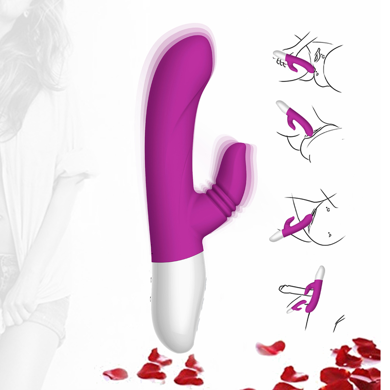 클리토리스 흡입 진동자 Ｇ스폿 음핵 자극물질 남근 대용품 토끼 진동자 성적 기구